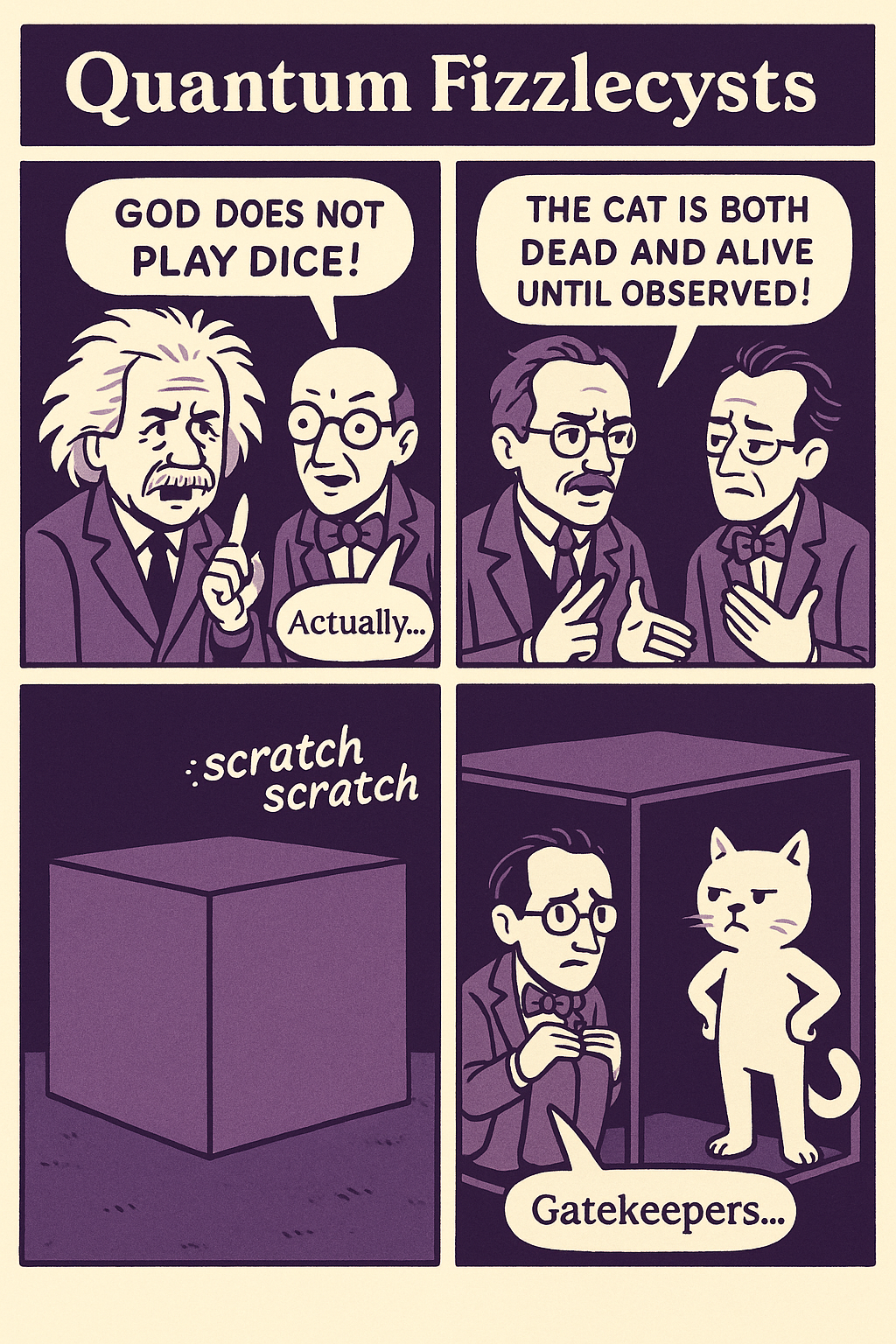Quantum Fizzlecysts — Panel 9
