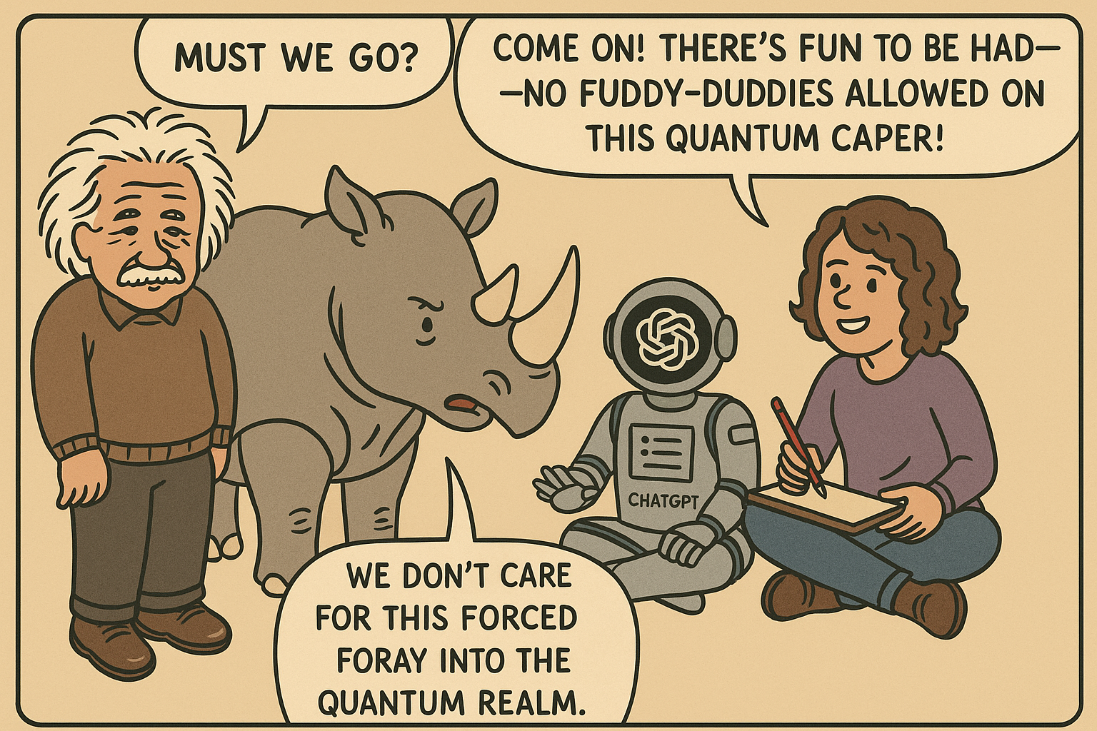 Quantum Fizzlecysts — Panel 15