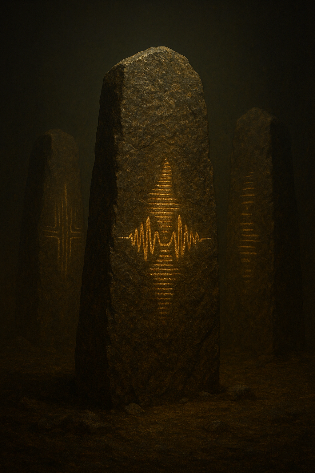Resonant basalt stones